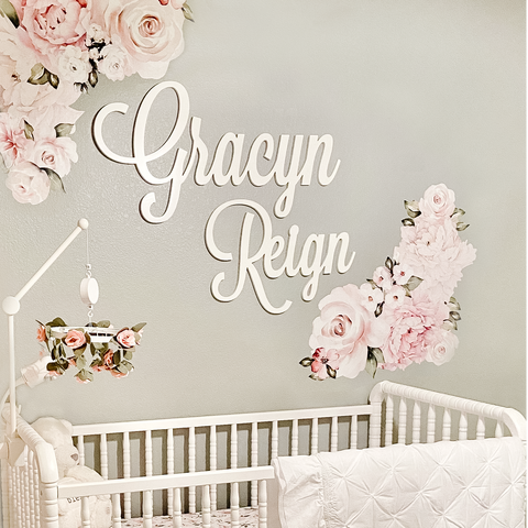 Custom Name Sign Cutout - Arianna Font