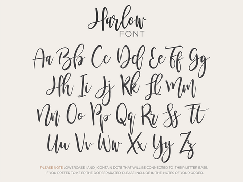 Custom Name Sign Cutout - Harlow Font