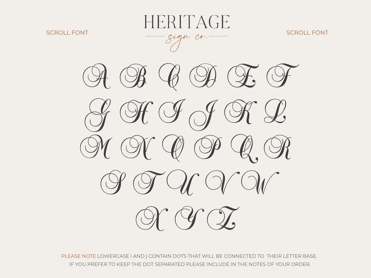 Scroll Monogram Lettering Monogram Styles Murphy's Law Monogramming